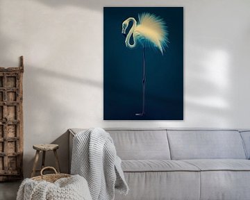 De Sierlijke Flamingo van ByNoukk