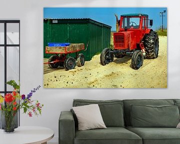Belarus MTS-50 on Ahlbeck beach by Holger Felix