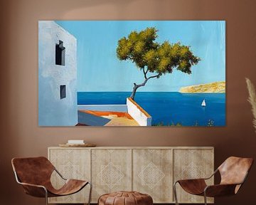 Mediterrane Dromen no. 4 van ByNoukk