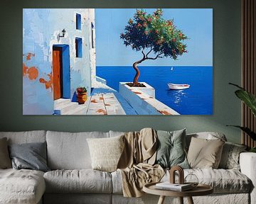 Mediterrane Dromen no. 1 van ByNoukk