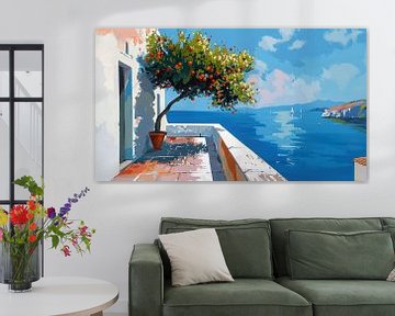 Mediterrane Dromen no. 3 van ByNoukk