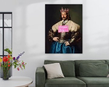 Royalty with a Flash of Pink