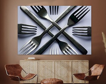Cross forks by Christa Thieme-Krus