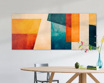 Abstract colour combinations and shapes by Poster Art Shop
