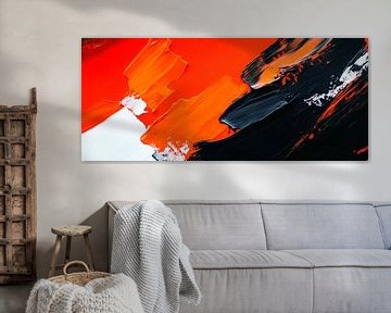 Abstract art in bold colours by Poster Art Shop