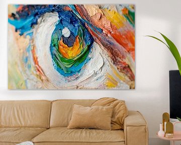 Bright colours in the eye of the beholder by Poster Art Shop