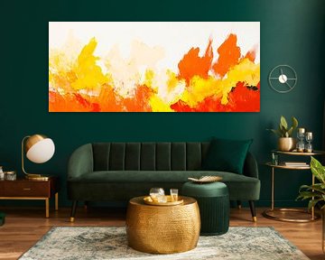 Colourful abstract explosion by Poster Art Shop
