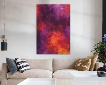 Kleurenspel in levendige tinten van Poster Art Shop