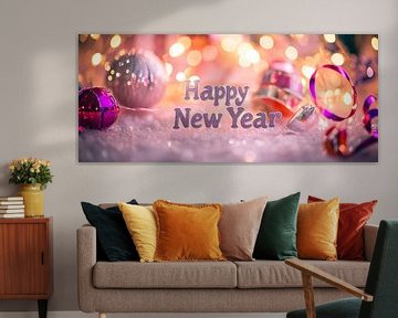 Nieuwjaarsfeest in feestelijke pracht van Poster Art Shop