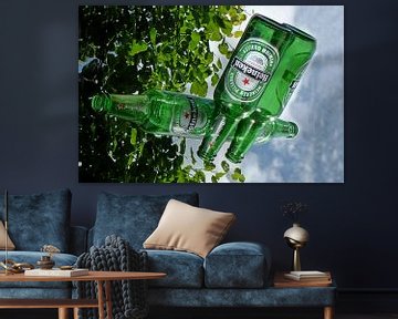 Heineken aan de muur van Fotografie Sybrandy