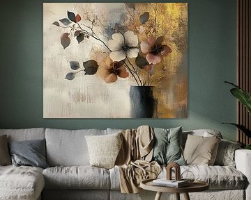 Silent Golden Bloom by Zen and More