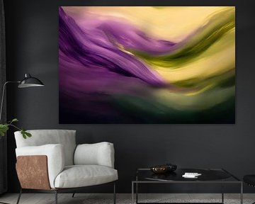 Soft colours and flowing shapes by Poster Art Shop