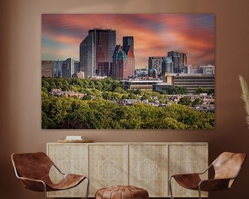 Skyline van Den Haag van gaps photography
