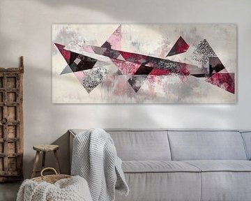 Abstract geometric composition by Poster Art Shop