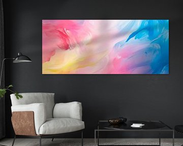 Doux dégradés de couleurs pastel sur Poster Art Shop