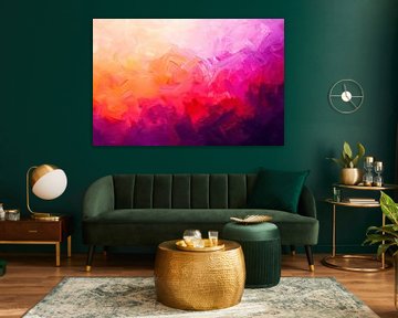 Colour explosion in soft tones by Poster Art Shop