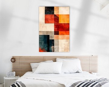 Abstract geometric composition by Poster Art Shop