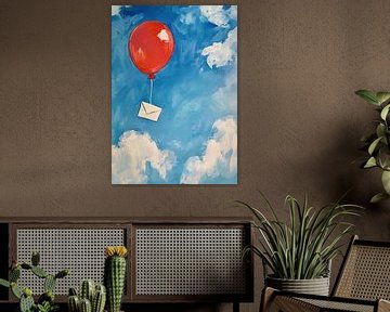 Balloon letter gift birthday celebration party balloon by Niklas Maximilian