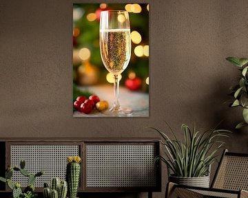 Ein Glaserlebnis zu Feiertagen von Poster Art Shop