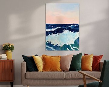 Sea Sunset Horizon Sky