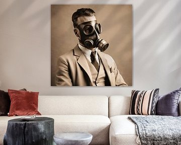 Groom Gas Mask by FoXo Art