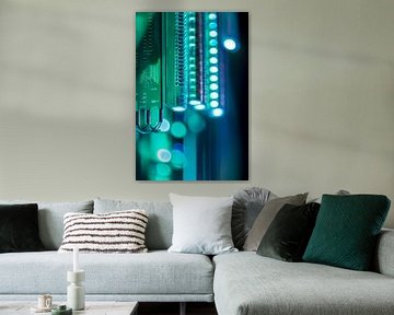 Focus op futuristische technologie van Poster Art Shop