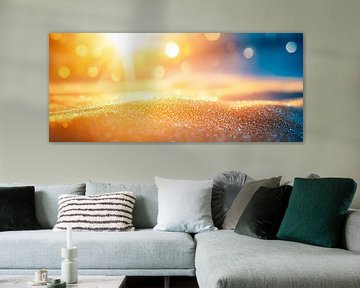 Sable scintillant au soleil sur Poster Art Shop