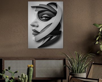 Muse moderne #2 Monochrome