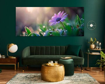 Delicate bloesem in zacht licht van Poster Art Shop