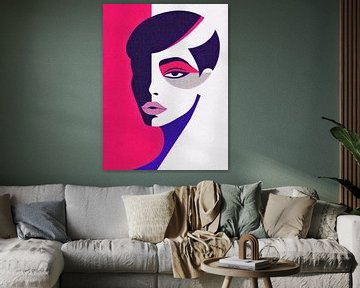 Popart Elegance #1 van Mister Artwork