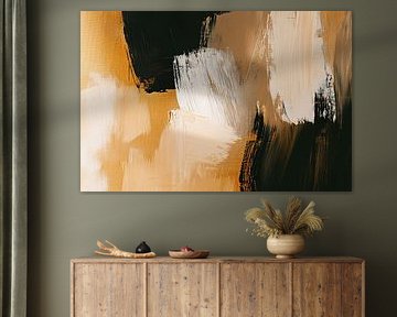 Peinture abstraite aux couleurs douces sur Imperial Art House