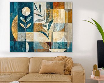 Geometrische Pflanzen-Kunstwerke von I ❤ Blumen