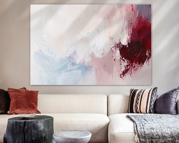 Abstracte kunst in warme kleuren van Imperial Art House