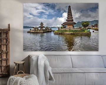 Ulun Danu Batur temple, Bali, Indonesia by Imageditor