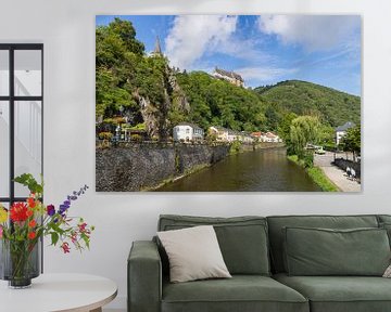  Vianden Castle and the Our by Francois Debets