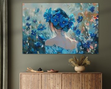 Portret van I ❤ Bloemen