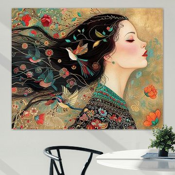 Dreaming in Floral Symphony