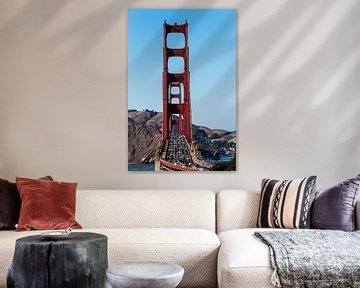 Golden Gate Bridge van Dieter Walther