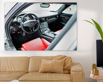 Mercedes-AMG SLS sportwagen interieur