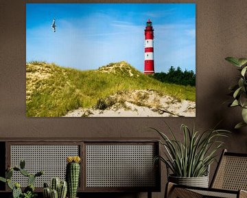 Nordsee - Leuchtturm auf Amrum von Reiner Würz / RWFotoArt