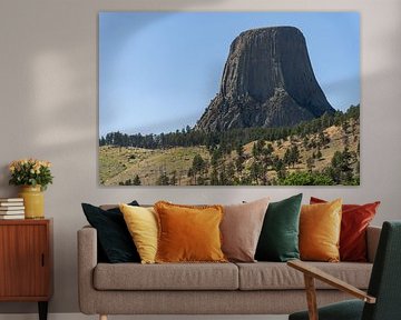 Devils Tower, Wyoming, USA by Jeroen van Deel