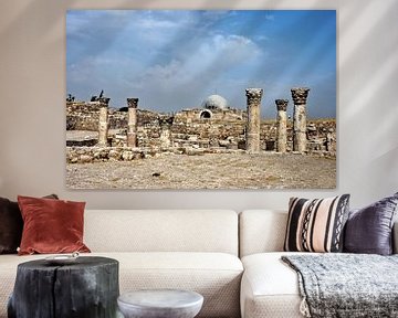Auf Entdeckungsreise in der Zitadelle von Amman von Frank Photos
