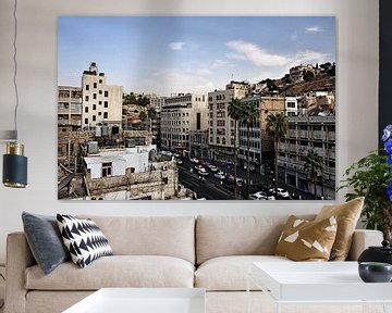 Wenn Amman in der Abendsonne leuchtet von Frank Photos