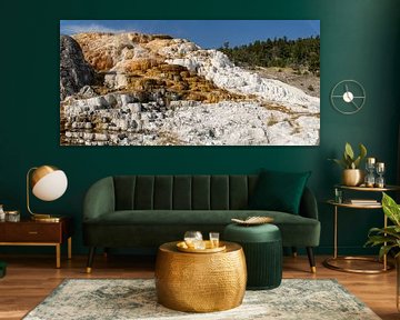 Mammoth Hot Springs, Yellowstone National Park, USA
