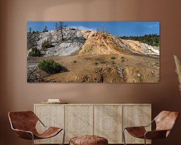 Mammoth Hot Springs, Yellowstone National Park, USA