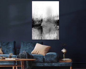 Black white landscape by Ela Szczepaniak