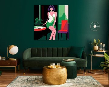Geheimnisvolle Anziehungskraft Elegante Erotik