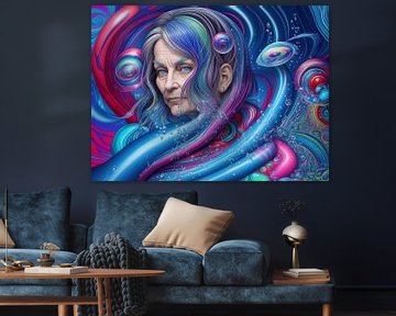 Grandmother's fantasy worlds by DeVerviersBelgium