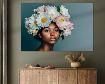 Blumenkranz und natürliche Schönheit von Poster Art Shop