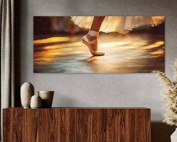 Elegante balletpasjes in het licht van Poster Art Shop